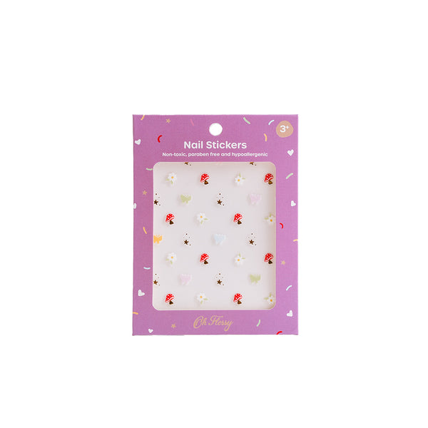 Oh Flossy Nail Stickers -Magic Garden