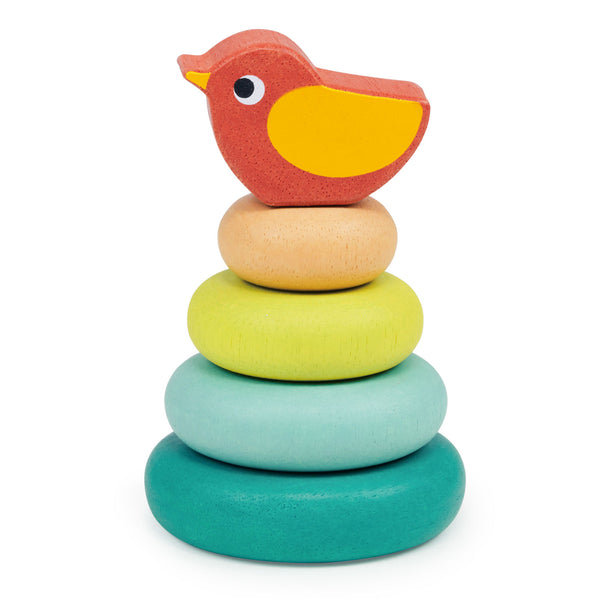 Mentari Toys Stacking Tree With Bird