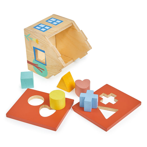 Mentari Toys Shape Sorter House