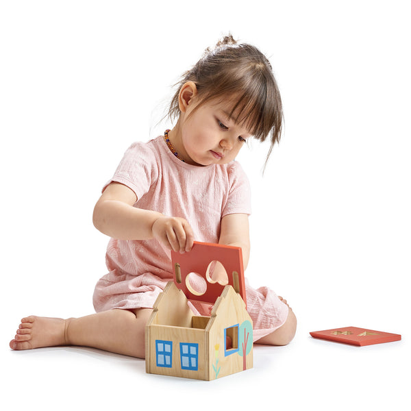 Mentari Toys Shape Sorter House