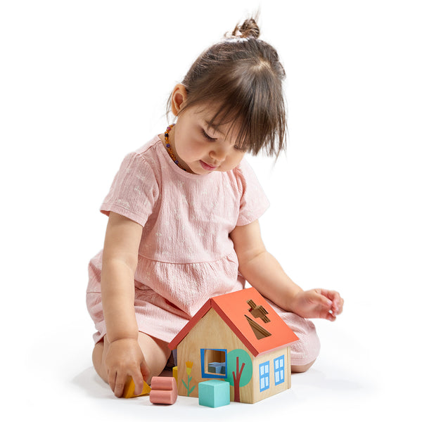 Mentari Toys Shape Sorter House