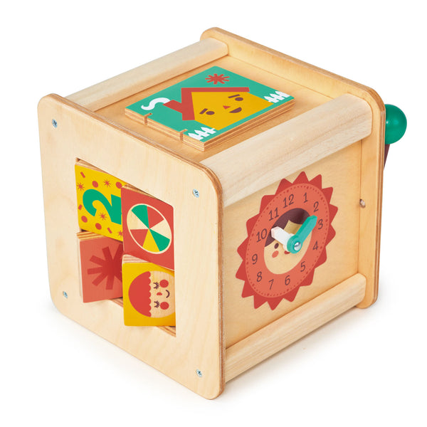 Mentari Toys Toddler Activity Cube