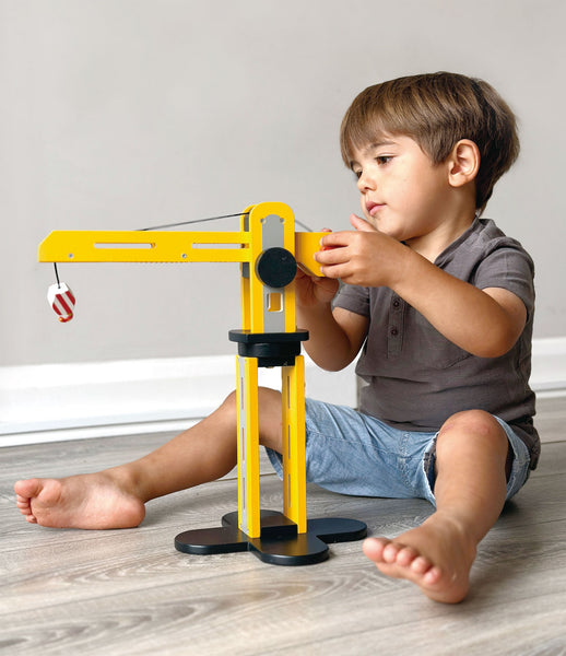 Mentari Toys Big Yellow Crane