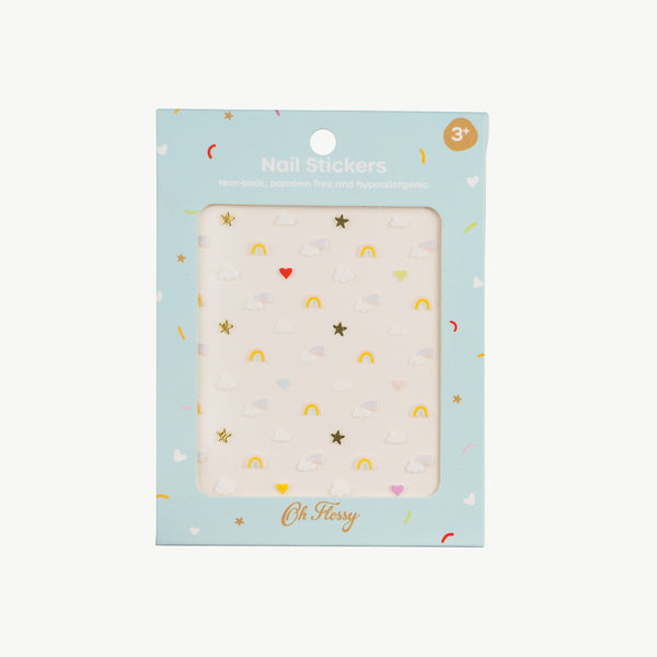 Oh Flossy Nail Stickers -Sky