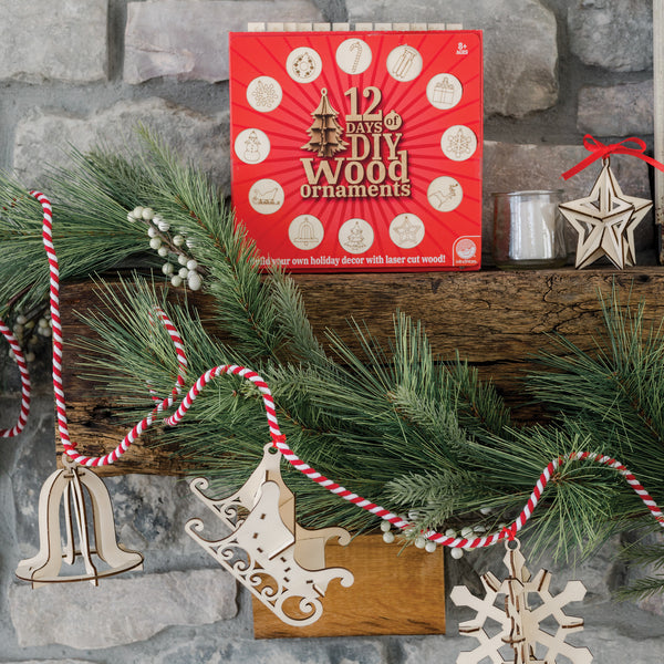 12 Days of DIY Wood Ornaments