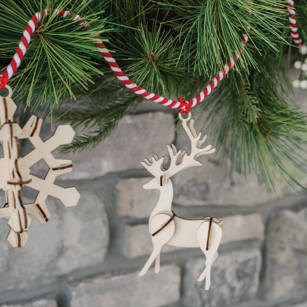 12 Days of DIY Wood Ornaments