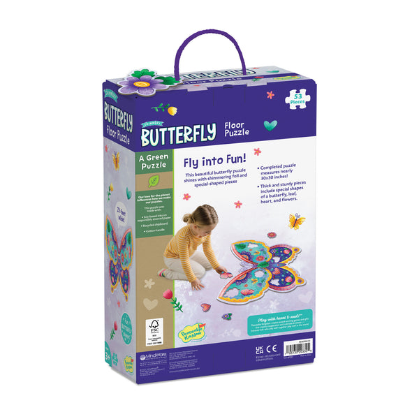 Butterfly Floor Puzzle (53pc)